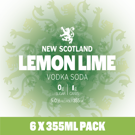 Lemon Lime Vodka Soda 355mL