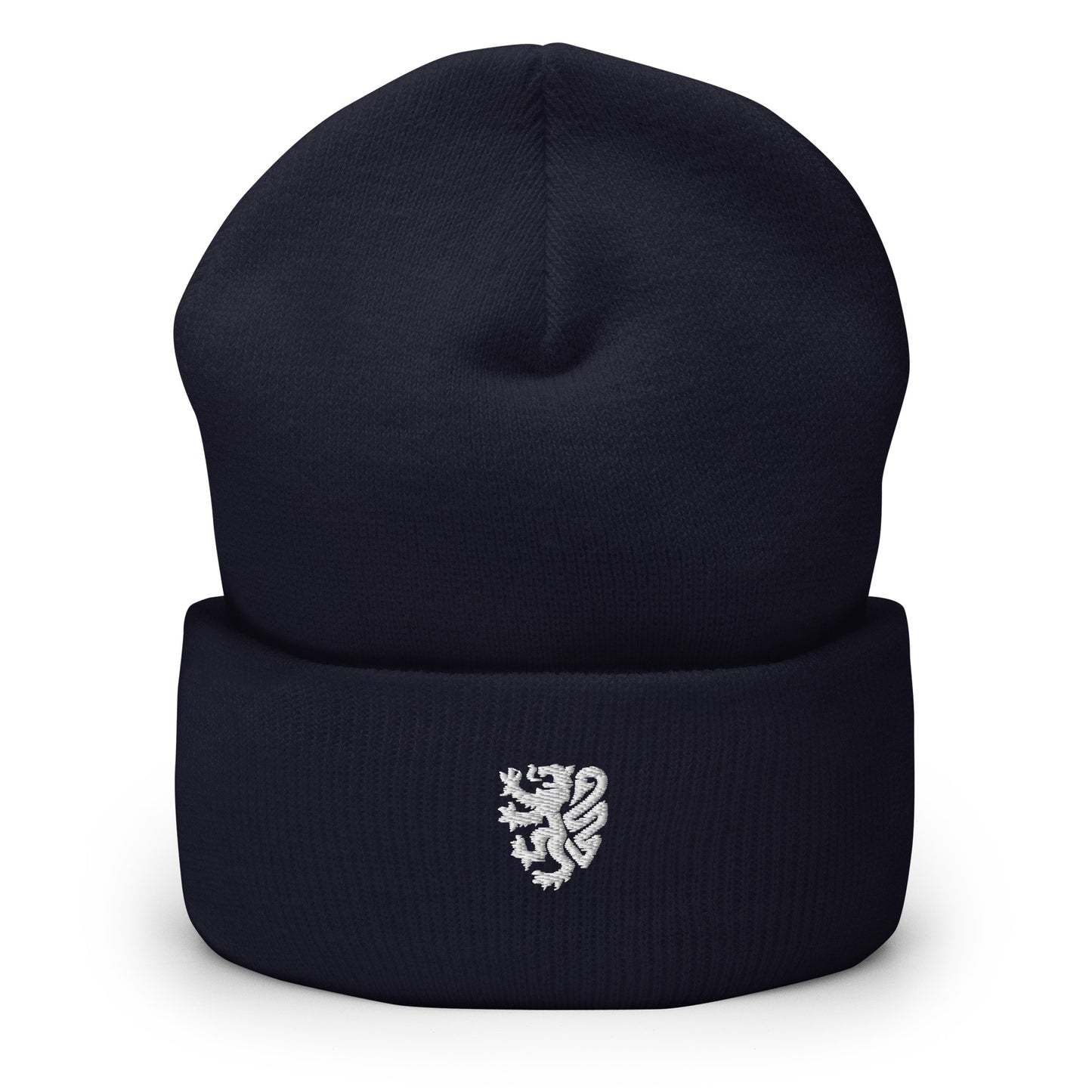 Premium Traditional Lion Cuffed Tall Embroidered Toque