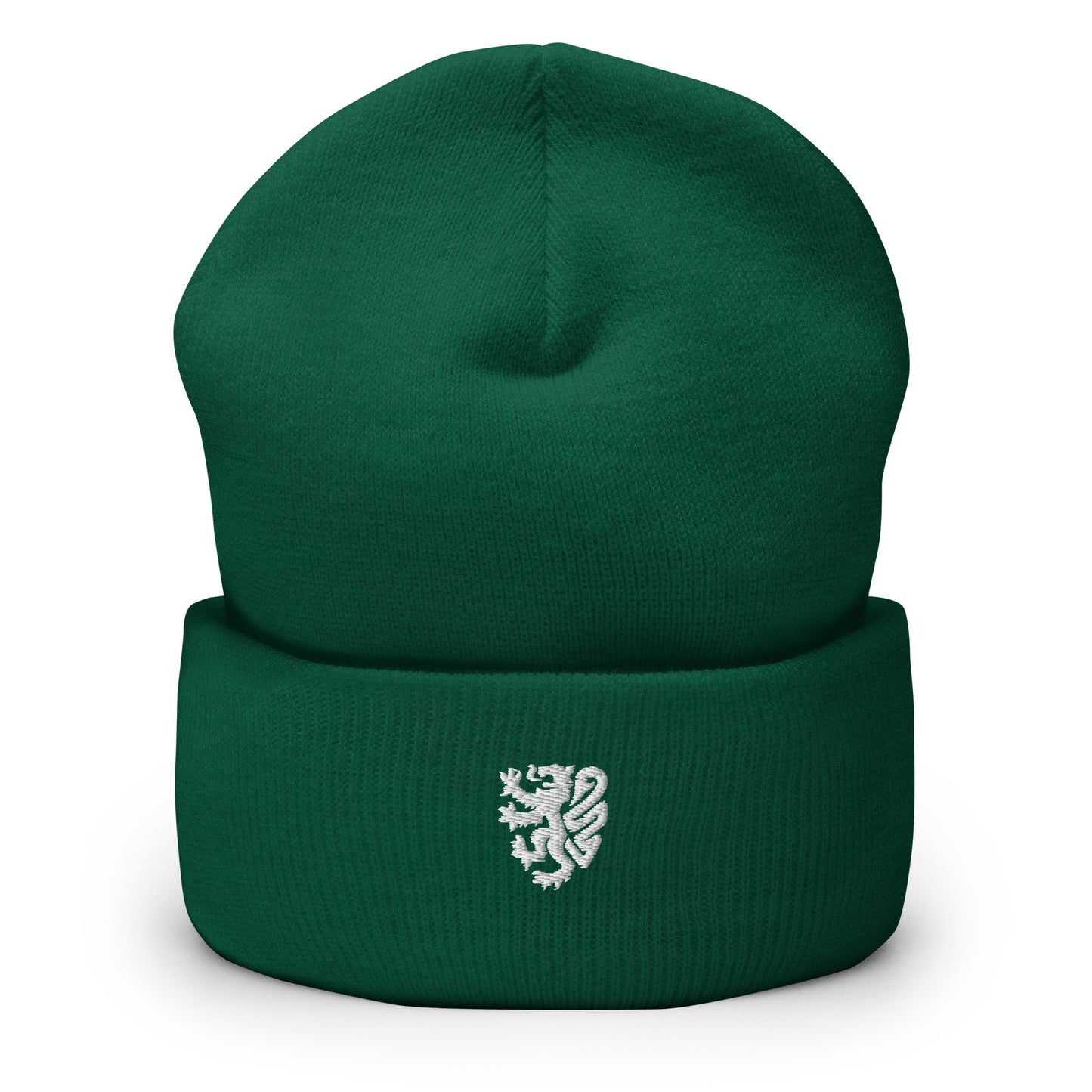 Premium Traditional Lion Cuffed Tall Embroidered Toque