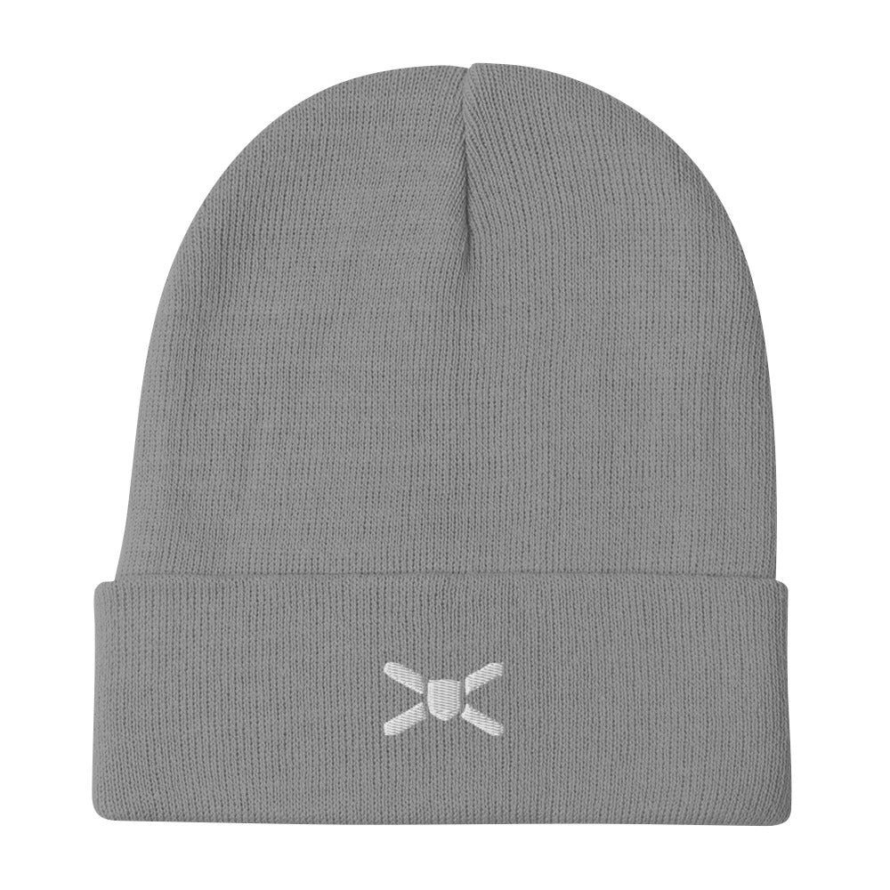 St. Andrew's Cross Short Embroidered Toque