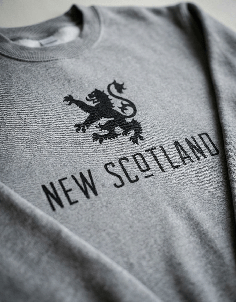 Lion Crew Sweater – Canadian Made Heritage Apparel - New Scotland Co.
