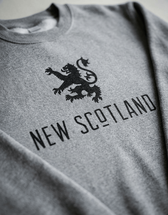 Lion Crew Sweater – Canadian Made Heritage Apparel - New Scotland Co.