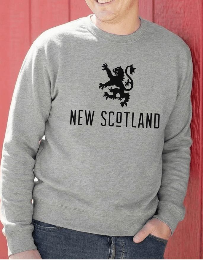 Lion Crew Sweater – Canadian Made Heritage Apparel - New Scotland Co.