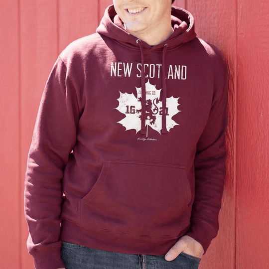 Maple Leaf Hoodie – Canadian Made Heritage Apparel - New Scotland Co.