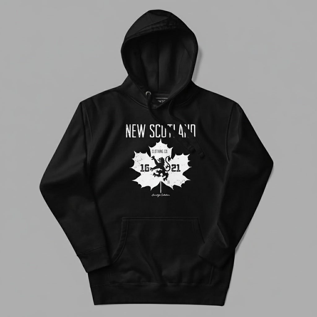 Maple Leaf Hoodie – Canadian Made Heritage Apparel - New Scotland Co.