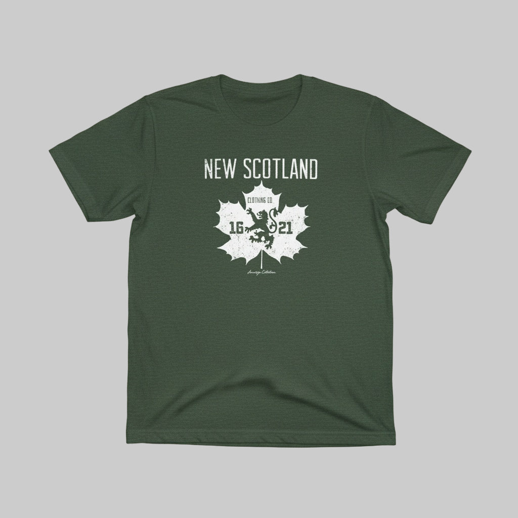 Maple Leaf Tee – Canadian Made Heritage Apparel - New Scotland Co.