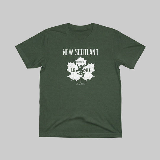Maple Leaf Tee – Canadian Made Heritage Apparel - New Scotland Co.