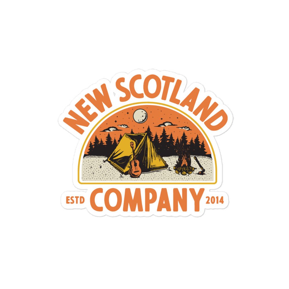 New Scotland Clothing Camp Sticker - New Scotland Co.