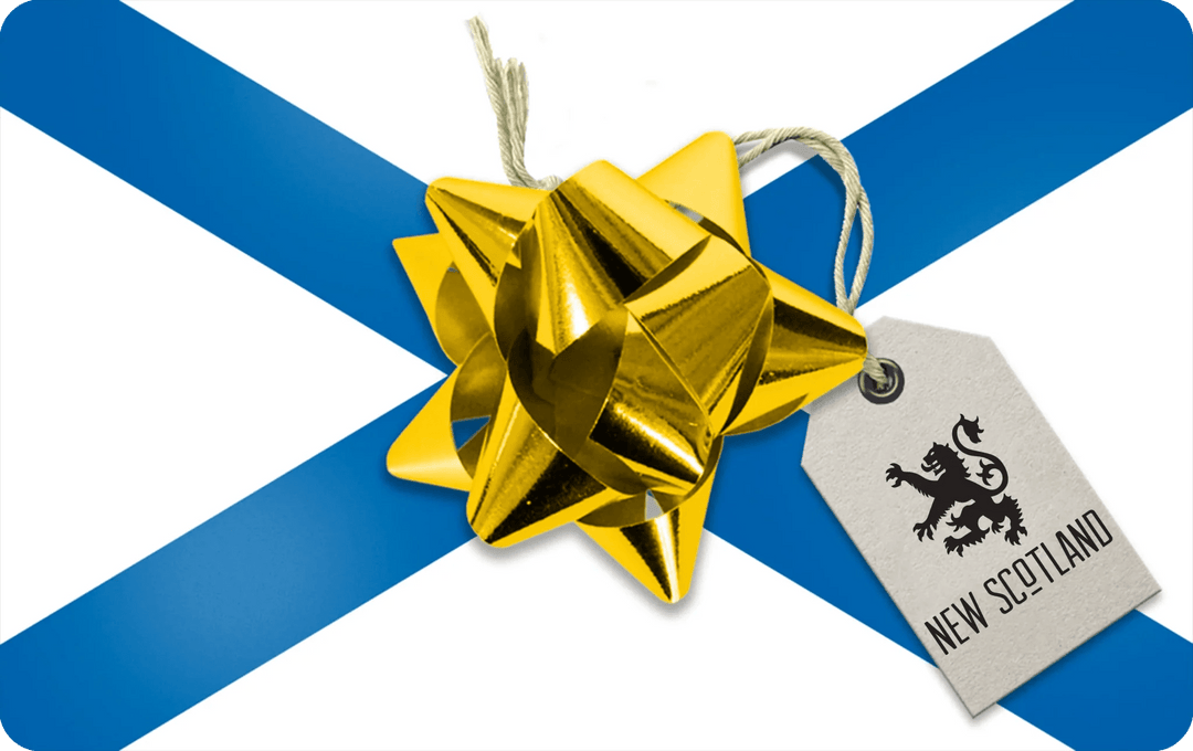 New Scotland Clothing Co. digital gift card – celebrate Canadian-made heritage apparel.