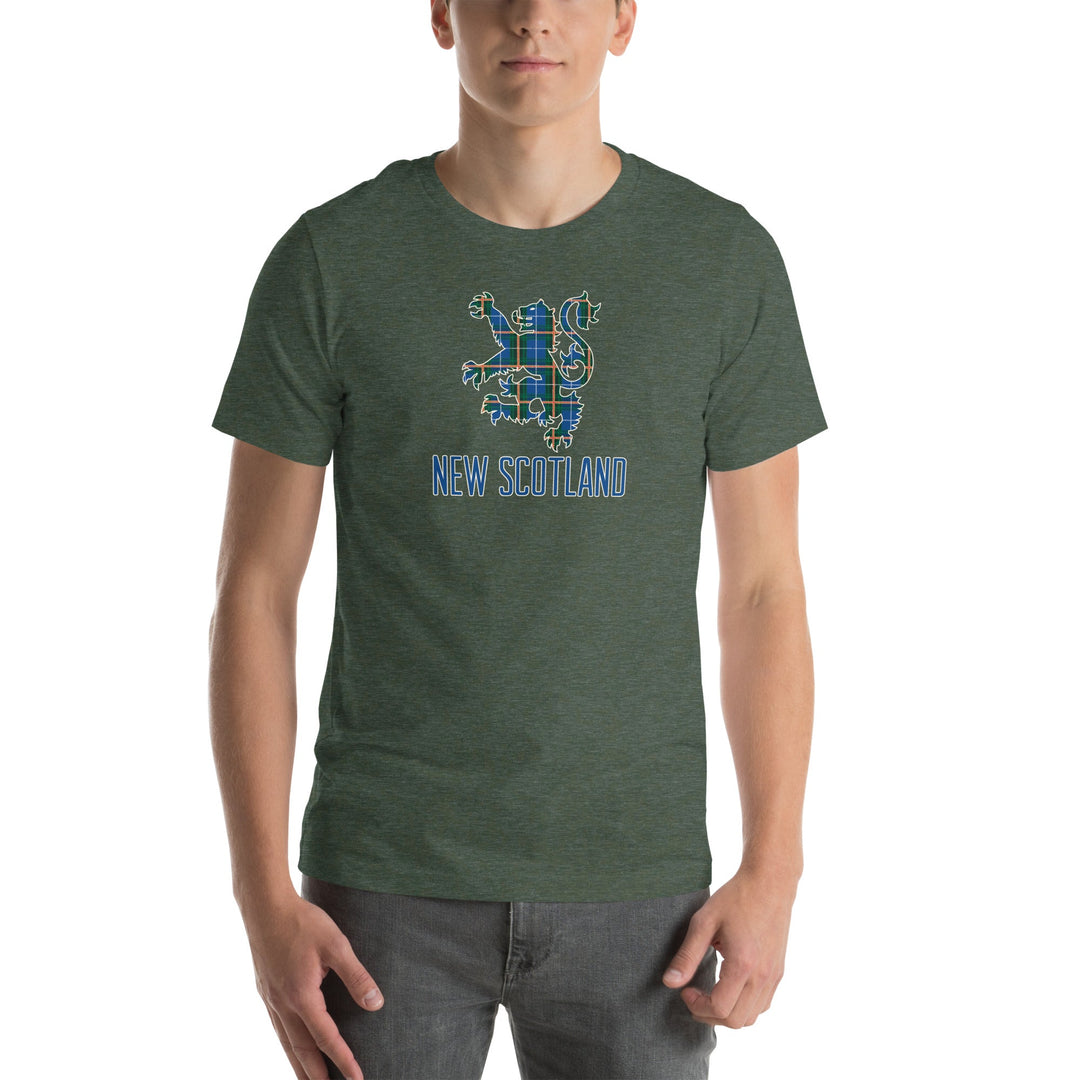 New Scotland Clothing Tartan Lion Tee - New Scotland Co.