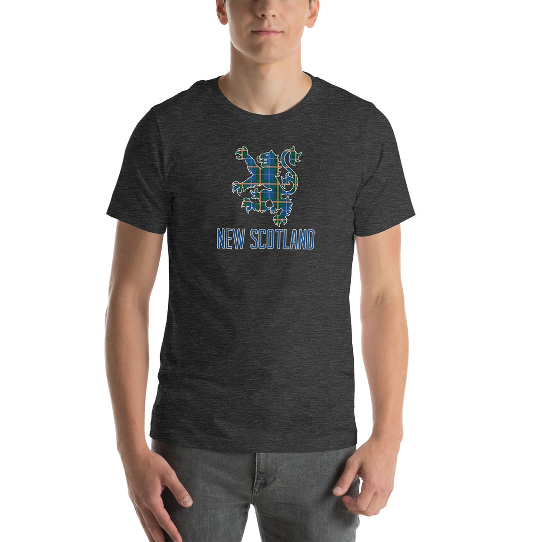 New Scotland Clothing Tartan Lion Tee - New Scotland Co.