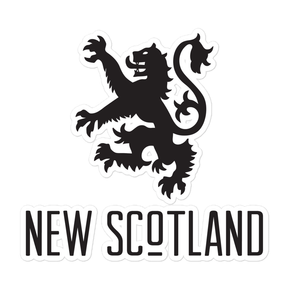 New Scotland Clothing Traditional Rampant Lion Sticker - New Scotland Co.