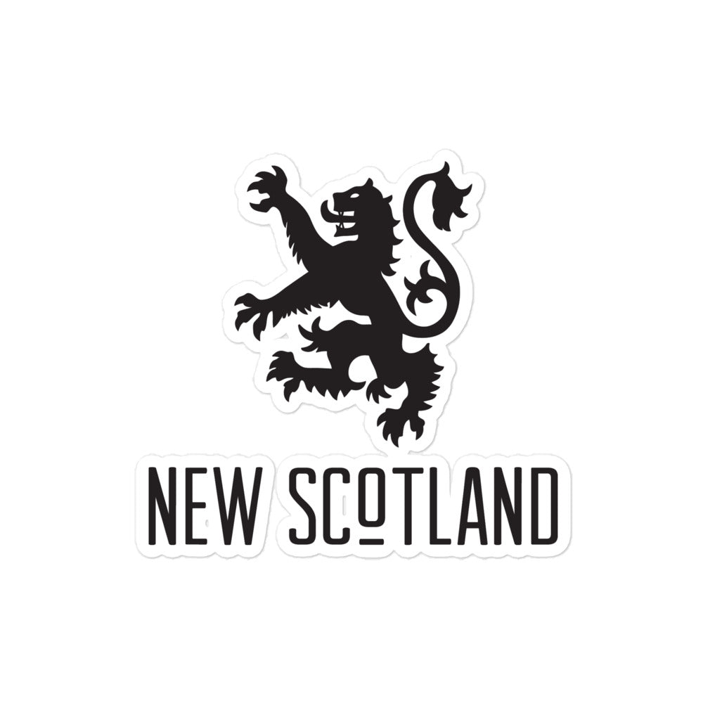 New Scotland Clothing Traditional Rampant Lion Sticker - New Scotland Co.