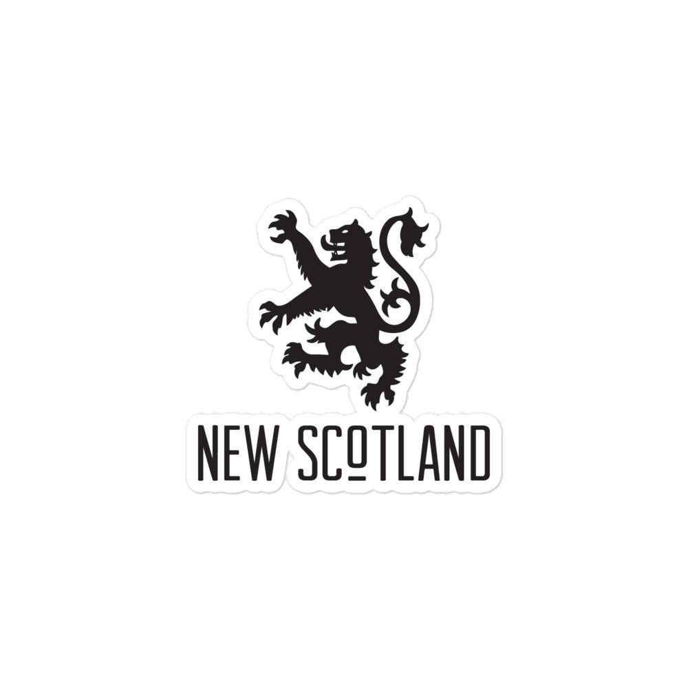 New Scotland Clothing Traditional Rampant Lion Sticker - New Scotland Co.