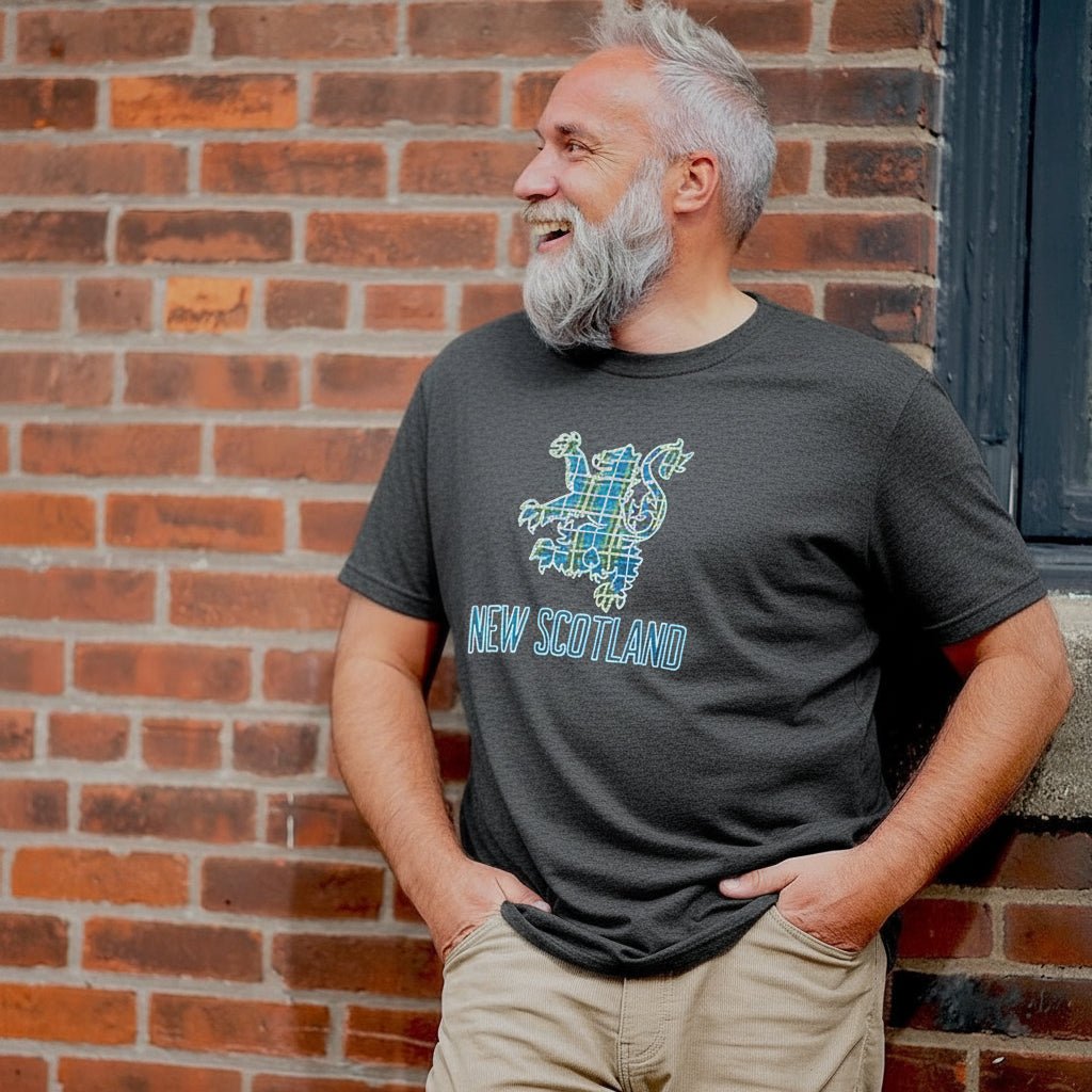Nova Scotia Tartan Tee – Canadian Made Heritage Apparel - New Scotland Co.
