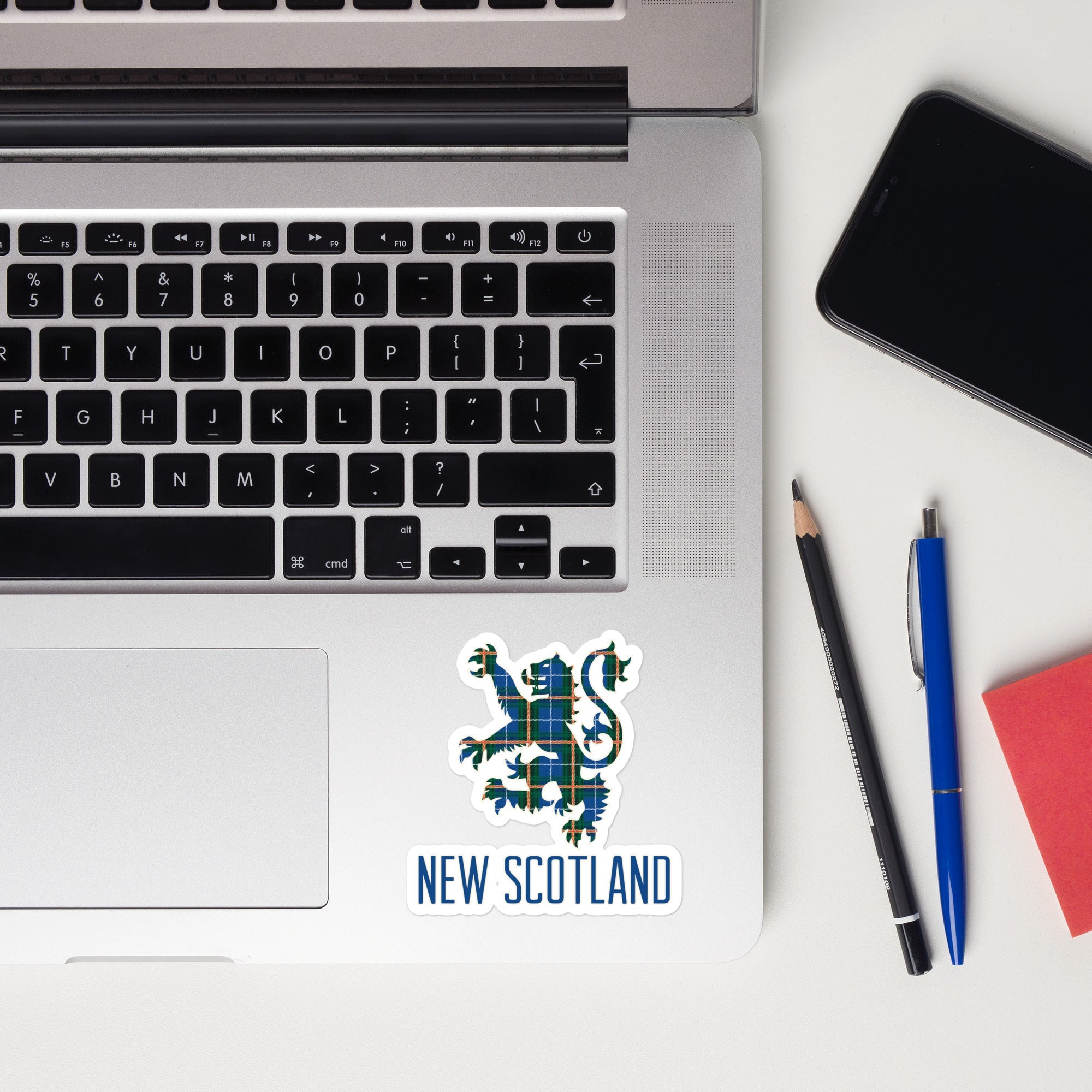 N.S. Tartan Lion Sticker – 3” Vinyl - New Scotland Co.