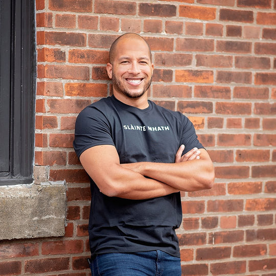 Slàinte Mhath “Good Health” Gaelic Tee – Canadian Made - New Scotland Co.