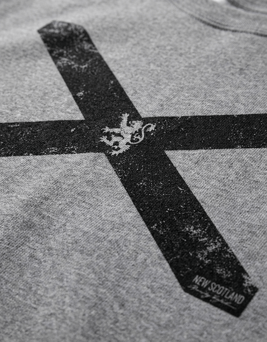 St. Andrews Cross Crew Sweater – Canadian Made Heritage Apparel - New Scotland Co.