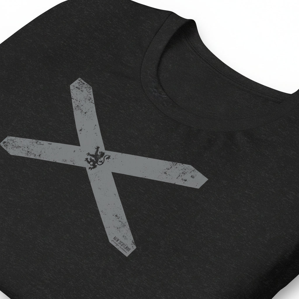 St. Andrews Cross Tee – Canadian Made Heritage Apparel - New Scotland Co.