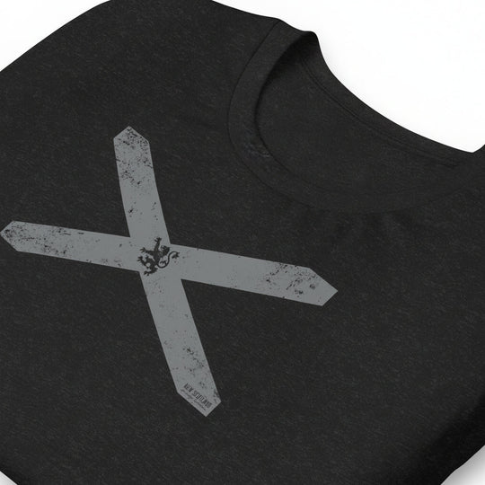 St. Andrews Cross Tee – Canadian Made Heritage Apparel - New Scotland Co.