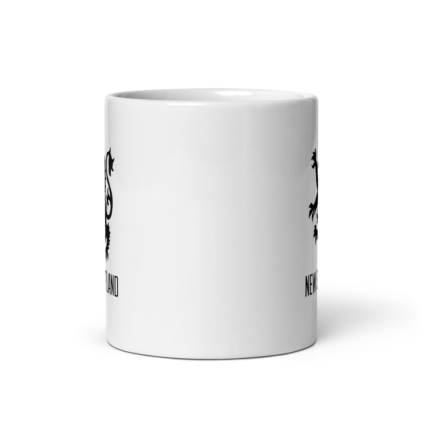 New Scotland Lion - White glossy mug