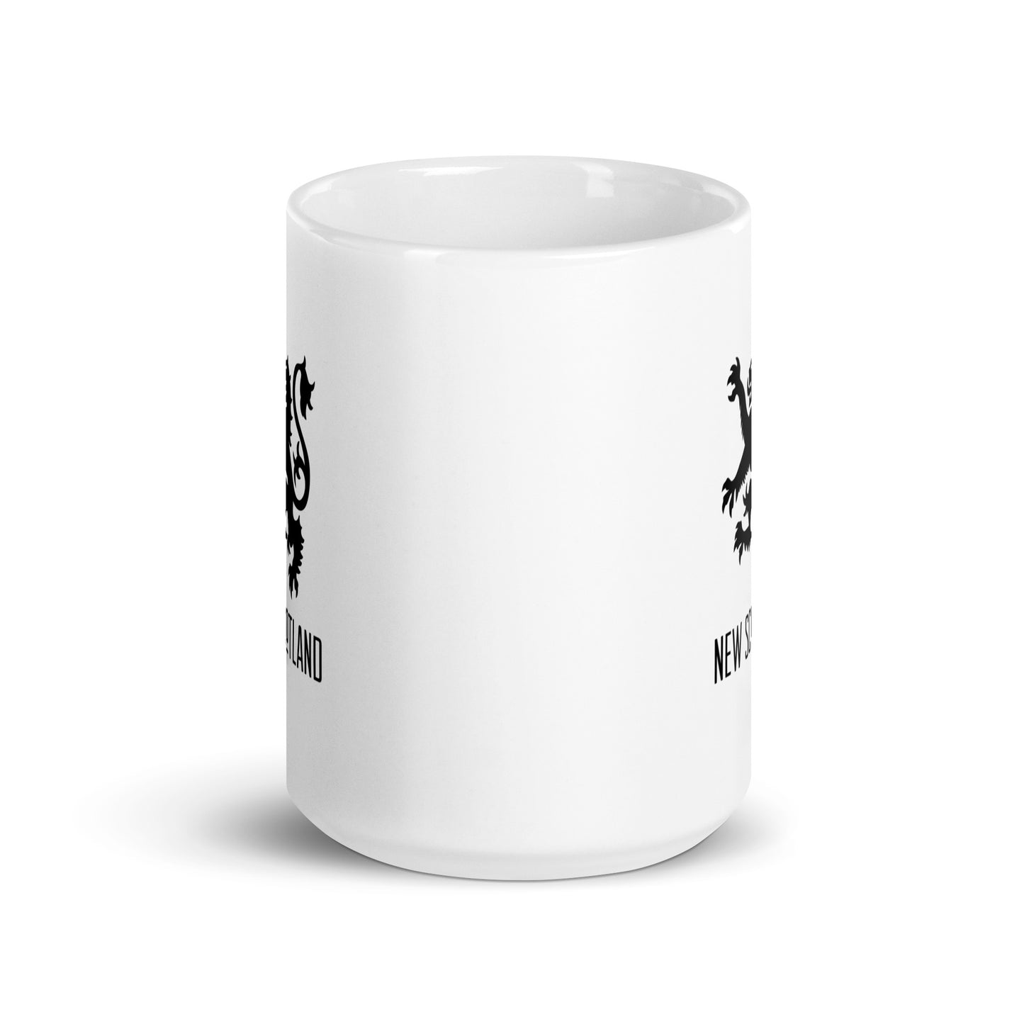 New Scotland Lion - White glossy mug